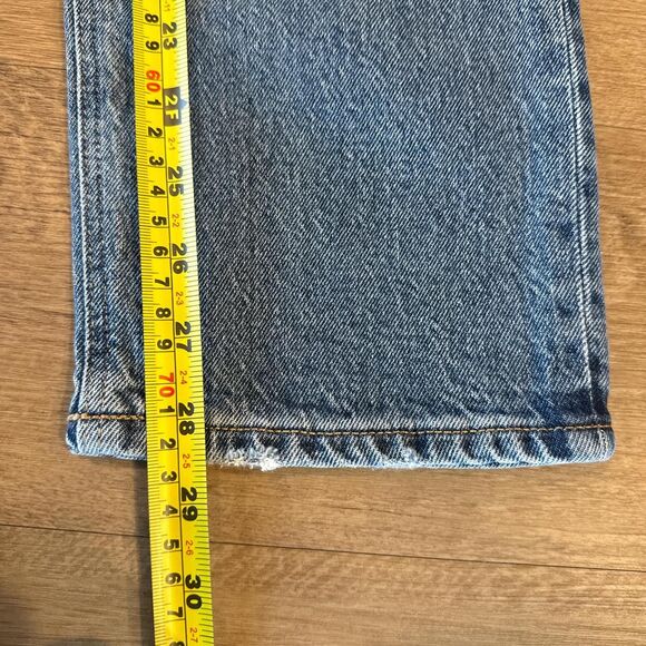 Slouchy straight jeans Old Navy Size 0 NWT - Picture 2 of 5